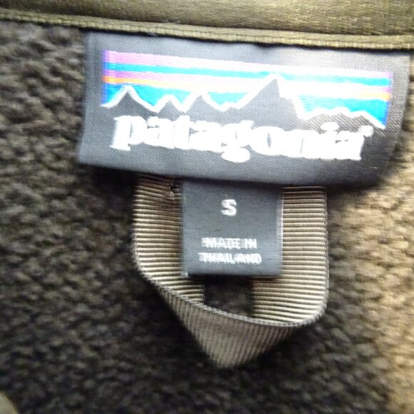 Patagonia Better Sweater 1/4 Zip Mens S Brown Fleece Pullover Camping Hiking - Picture 4 of 7